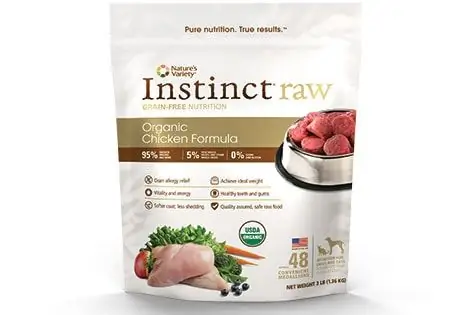 Nature's Variety Minder Om Instinct Raw Organic Chicken Medallions And Patties