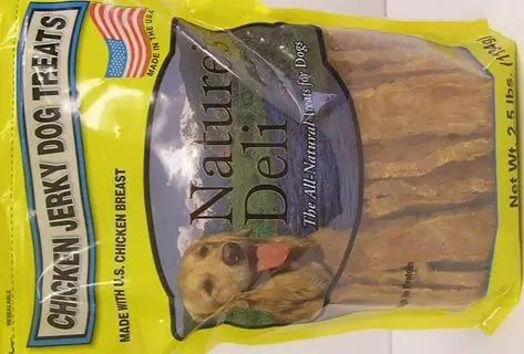 Retirada De Golosinas Para Perros Con Carne Seca De Pollo Nature's Deli Retirada De Golosinas Para Perros De Kasel Associated Industries