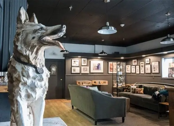 Museum Of Dog Verwelkom Honde Deur Hul Deur