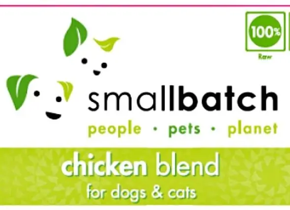 Smallbatch Pets Tự Nguyện Thu Hồi Hỗn Hợp Gà đông Lạnh Cho Chó Và Mèo